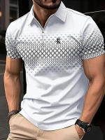 Camisa Polo De Golf Para Hombres Casual Verano Manga Corta Impresión 3D Micro Elástica Polyester Ropa Diaria Para Exterior - details 6