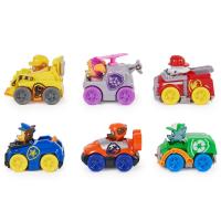 SPIN MASTER - PATRULLA CANINA - Pack 6 Coches Pup Squad Racers - Patrulla Canina Juguetes - Juegos Infantiles - 6070070 - Juguetes Niños +3 Años - Regalo Niño +3 Años - details 1