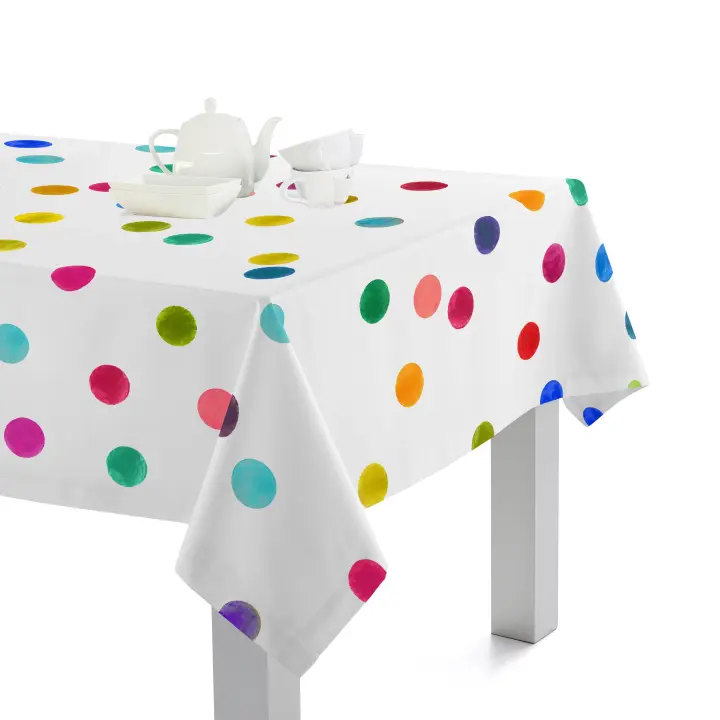 Happyfriday- Confetti Mantel, Manteles 100% Algodón, calidad de 220 Gr x m2, Fabricado en España - 1