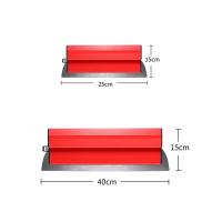 4Pcs Espátula De Laminado Flexible Para Techo Y Pared Herramienta De Finición De Pintura Y Garmetit Plástico Y Acero Inoxidable - details 3