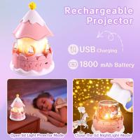 Proyector De Luz Nocturna Estelar 21 En 1 Con Bluetooth Y Timer Recargable Decoración De Pared Para Dormitorio Regalo De Cumpleaños Para Niños - details 2
