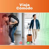 EASYTOUR  Maleta de Cabina ABS 40x30x20(24L)|Capacidad Maxima| Equipaje de Mano con Ruedas Desmontables para Ryanair | Vueling | EasyJet.Maleta rigida permitida gratis low cost - details 9