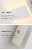 Lámpara De Pared Recargable USB Con Sensor De Movimiento Y Toque Luz Nocturna LED Moderna Para Dormitorio Iluminación Diaria - details 8