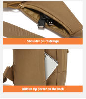 Bolso De Hombro Invisible D12 Impermeable Y Transpirable Para Caza Y Camping Tácticas Exterior Bolso Transversal Versátil De Montaña Y Selva - details 8