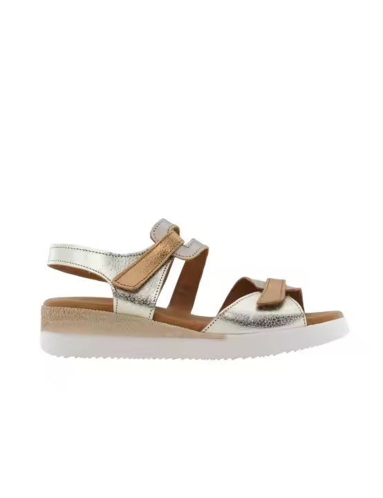 JORDANA SANDALIA PIEL CIERRE VELCROS SS24 MUJER - 1