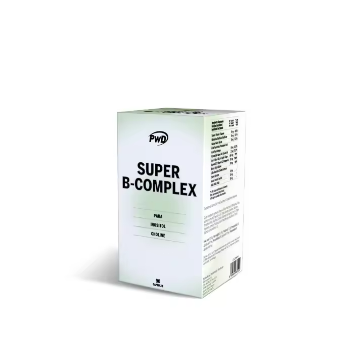 Super B-Complex 90 cápsulas (Vitamina B) (PWD) - 1