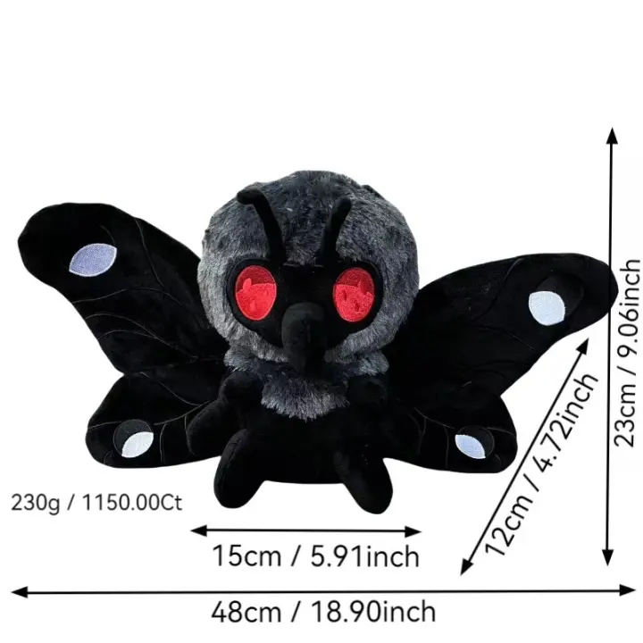Muñeca luminosa de polilla nocturna- Leyendas urbanas y criaturas misteriosas - 1