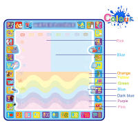 Tapete de agua con Pintura Mágica para niños, Tapete de graffiti with Bolígrafo Mágico, juguetes Montessori, tablero de Diseño, juguetes Educativos 100*100 - details 3