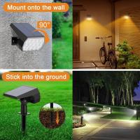 Luces De Punto Solar Exteriores 52 LED 3 Modos Luz De Escena Solar Impermeable IP65 Para Camino Jardín Y Paisaje - details 9