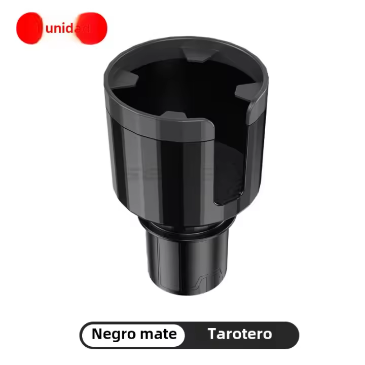 Soporte De Taza Para Coche SEAMETAL Estable Y Antideslizante Ajustable Libre Base Extensión De Gran Calibre Anti Deslizamiento Rack De Botella Auto 6.5CM-10.5CM Negro - 1