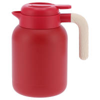 Hervidor de agua con aislamiento de 1,5 l, jarra de vacío de gran capacidad para el hogar, botella térmica con revestimiento de acero inoxidable, color rojo - details 1
