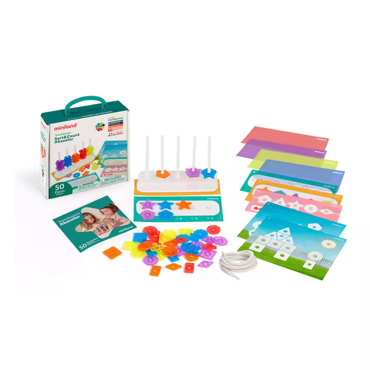 Ábaco Translucent Sort & Count Abacolor - 1