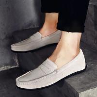 Zapatos Casuales Para Hombre De Cuero De Alta Calidad Mocasines Con Cordones Tamaño 38-47 Diez Colores Slip-on Zapatos De Conducción Moda Transpirables Y Massajeados - details 15