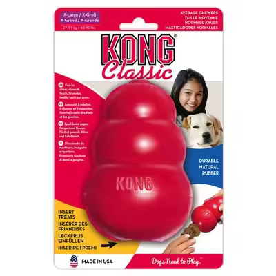 KONG Classic rojo juguete rellenable para perros X-Large - 1