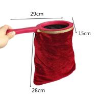 Bolsa De Cambio De Magia Con Velocidad Y Flores Juguete De Velours Para Hacer Apariciones Y Desapariciones Trucos De Mano Cercana Para Niños - details 0