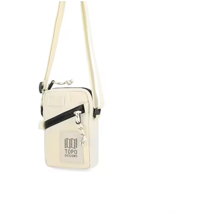 Bandolera Topo Designs  para unisex en color beige - 1