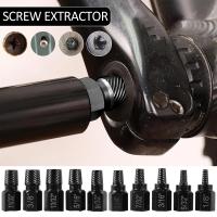 Juego De 10 Piezas De Extractores De Tornillos Y Tornillos Con Broca De Acero De Aleación Multi-avellanado Herramientas Para Eliminar Tornillos Rotos Y Estudados - details 0