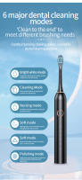 Cepillo de dientes eléctrico, nuevo cepillo de dientes recargable TPC para adultos de seis velocidades, cepillo de dientes eléctrico de limpieza de cerdas suaves - details 6