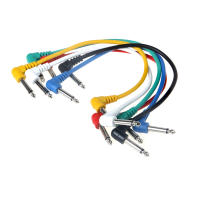 Juego De Cable Conectivo Para Guitarra De Seis Colores Pedal De Efecto Colorido Ajustable Para Guitarra Accesorios Y Repuestos - details 0