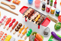 Juego De Cocina Para Niñas Con Alimentos Y Verduras Simulación Barbecue Set Educativo Para Casa De Juguete Interactivo Para Niños Y Niñas Aged 3-12 - details 17