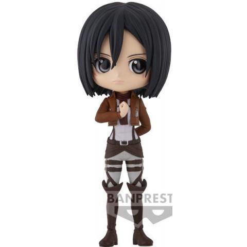 BANPRESTO Q POSKET ATTACK ON TITAN: MIKASA ACKERMAN (VER.A) (16 CM)