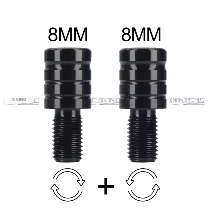 Tornillos De Aluminio CNC Para Motocicleta 8MM 10MM 1.25 Dientes Punta De Fijación Universal Cubiertas De Manillar Accesorios Para Frenos Y Embrague - 1