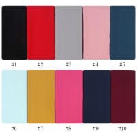 Nueva Elegante Bufanda De Mujer 2023 Modesta En Chiffón Sólido Tamaño Grande Abrazadora Para Cabeza Y Cuello Protección Solar Estilo Fashion - details 3