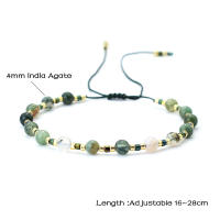 Pulsera De Hilo Fino Para Mujer Pulsera Macramé Hecha a Mano Con Cuentas De Semillas Y Tortuga Accesorio Casual De Playa Bohemia - details 4