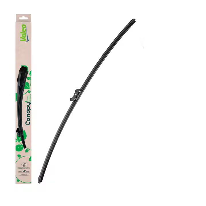 Valeo Canopy - CAN91 - Escobilla Limpiaparabrisas Plana Hecha Con Materiales Naturales Y Reciclados De Longitud: 700mm (Paquete x1) - Limpiaparabrisas Frontal - 1