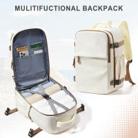 Mochila De Viaje Para Avión Cabin Airplane 40x30x20 Capacidad De Equipaje Para Hombres Y Mujeres Con Portátil De 15.6 Pulgadas - details 0