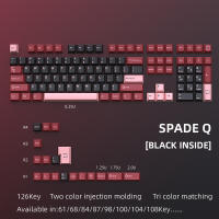 Keycaps De PBT Perfiles Cherry Para Gaming Teclado Mecánico MX Switches Layout ISO Minimalista Para GMK87 AULA 75 126 Teclas - details 10