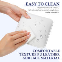Almohadilla De Descanso De Muñeca Para Uñas De Microfibra Cuadrada Antideslizante Para Técnicos De Uñas Y Manicura Colchón De Descanso De Codo Para Salón De Belleza - details 3