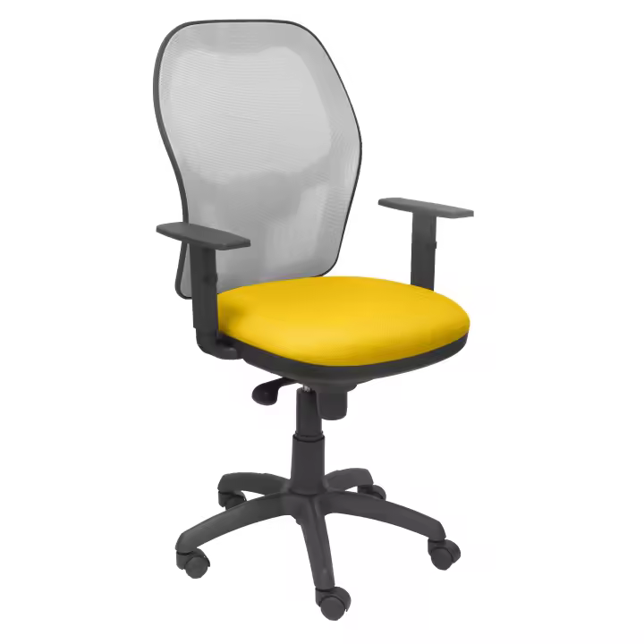 Silla de Oficina Ergonómica Piqueras Y Crespo con Malla Transpirable y Asiento Ajustable en Altura - 1