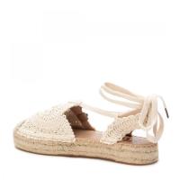 XTI KIDS 143642 01 Alpargatas de mujer 35750 25V VALENCIANA CINTAS MACRAME HIELO - details 4