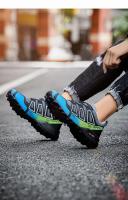 SSITO Zapatos de senderismo impermeables para hombre, Calzado ligero y de Cuero, antideslizante para caminar - details 3
