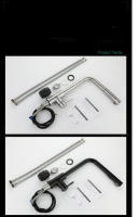 Grifo negro extraíble para fregadero de cocina, mezclador de agua fría y caliente de acero inoxidable, boquilla de pulverización, 2 modos, Flexible - details 17