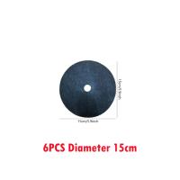 6PCS Anillo De Cobertura Para Árboles No Tejido Protector Antideslizante De 15cm-82cm Barreira De Maleza Para Jardinería - details 8