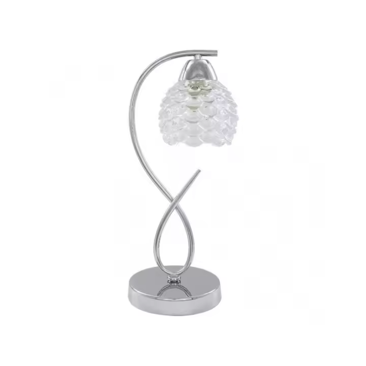 Fabrilamp - Sobremesa Bagan 1xe14 Cromo 39x15x17 Cm - 1
