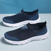 Zapatos De Correr Para Hombre 2024 Transpirables Deportivos Al Aire Libre Zapatillas Ligeros Cómodas Para Entrenamiento Y Uso Diario Material Superior De Malla - details 4