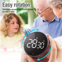 Reloj De Cocina Digital Silencioso Con Timer De Countdown Y Display LED Reloj Electrónico Para Estudio Y Cocina Con Función Self Regulated - details 8