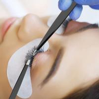 Juego De 4 Pinzas Profesionales De Acero Inoxidable Para Cejas Precisión Grande Para Vello Facial Splinter Y Engranado - details 6