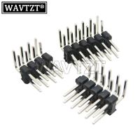 Conector De Cabo PCB De Ángulo Recto Doble Fila 2.54MM R/A Para Arduino 10PCS/LOT 2*3/4/10/12/15/40 Pin Compatible Con Arduinos - details 4