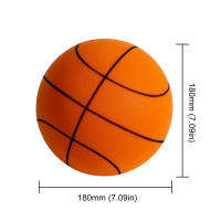 Bola De Bounce Silenciosa De Poliuretano Para Interior Tamaños 18/21/24cm Juguetes Silenciosos Para Niños Bola De Baloncesto Suave Para Entrenamiento - details 15