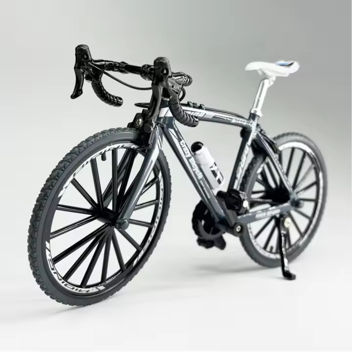 Mini Bicicleta De Aleación 1:10 Modelo Fundido a Presión Bicicleta De Montaña En Miniatura De Metal Juguete De Carreras Para Coleccionistas - 1
