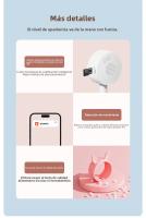 Cámara De Seguridad Para Bebé Con Visión Nocturna Infrarroja Y Control Remoto Graffiti APP WiFi Monitoreo De Temperatura Y Sonido Cámara Inteligente Para El Hogar - details 12