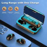 Auriculares Bluetooth M10 inalámbricos intrauditivos de Alta Potencia resistentes al agua para correr auriculares F9 de Lara duración - details 0