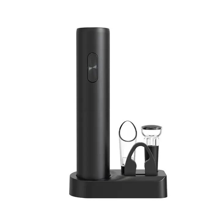 Juego De Abrevidrios Eléctricos Para Vino Y Cerveza Con Abreborrachos Y Capuchones De Batería Accesorios De Cocina - 1