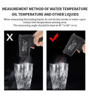 Termómetro Infrarrojo Digital No Contacto Con Láser Portátil Precisión Alta Imagen LCD Alarma De Luz Para Industrial - details 7