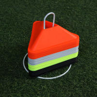 5PCS Conos De Entrenamiento De Fútbol Triángulos Para Práctica En Campo Deportivo Agilidad Equipamiento Portátil Para Niños Y Adultos - details 6