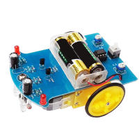 Kit De Coche Inteligente DIY Con Línea De Seguimiento D2-1 Módulo TT Motor Proyecto De Soldadura Smart Patrol Piezas De Automóvil - details 2